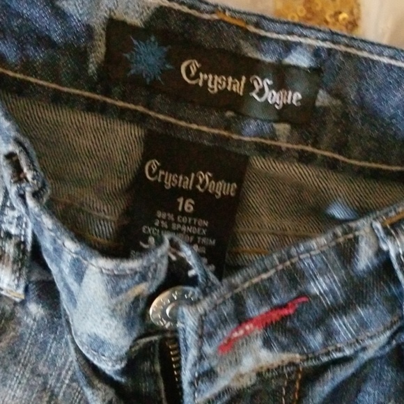 Size 16 blue/ stars shorts - Picture 3 of 4